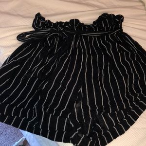 american eagle tie waist shorts